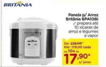 Carrefour Panela P Arroz Britânia Bpa10bi oferta