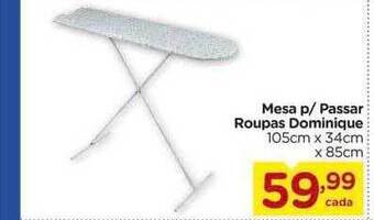 Mesa P Passar Roupas Dominique