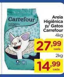 Carrefour Areia Higiênica P Gatos Carrefour oferta