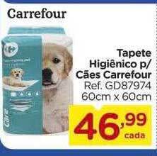 Carrefour Tapete Higiênico P Cães Carrefour oferta