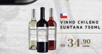 Empório Bahamas Vinho Chileno Suntana oferta