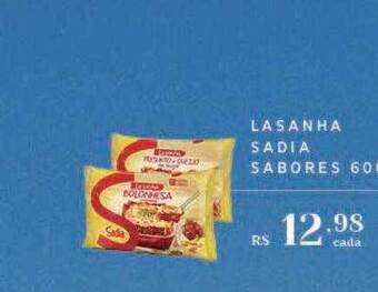 Lasanha Sadia Sabores