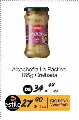 Supermercado Dalben Alcachofra La Pastina Grelhada oferta