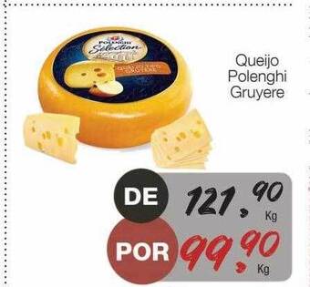 Supermercado Dalben Queijo Polenghi Gruyere oferta