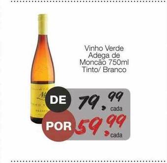 Supermercado Dalben Vinho Verde Adega De Moncão Tinto-branco oferta