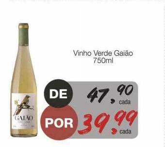 Supermercado Dalben Vinho Verde Gaião oferta