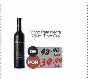 Supermercado Dalben Vinho Pata Negra Tinto Oro oferta