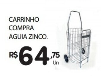 Carrinho Compra aguia Zinco