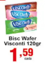 Rossi Supermercado Bisc Wafer Visconti 120g oferta
