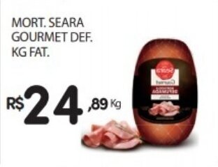 Supermercado Vitorino Mort. Seara Gourmet Def. 1kg fat oferta