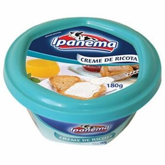 Creme ricota ipanema 180g
