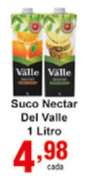 Suco Nectar Del Valle 1L