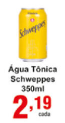 Rossi Supermercado Agua Tonica Schweppes 350ml oferta