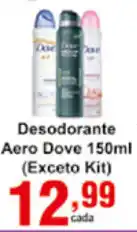 Rossi Supermercado Desodorante Aero Dove 150ml oferta