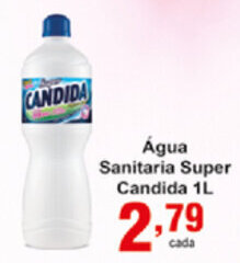 Rossi Supermercado Agua Sanitaria Super Candida 1L oferta