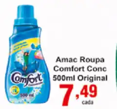 Rossi Supermercado Amac Roupa Comfort conc 500ml Original oferta