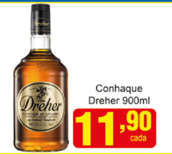 Rossi Supermercado Conhaque Dreher 900ml oferta
