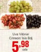 Rossi Supermercado Uva Victoria/ Crimson/ Isis Bdj oferta
