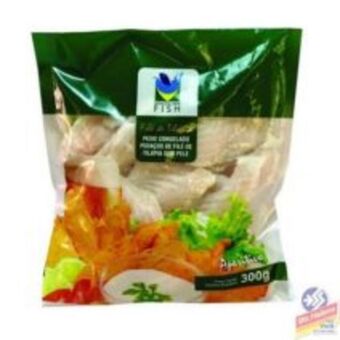 Supermercados Santa Helena File tilapia pedacos brazilian fish 300g oferta