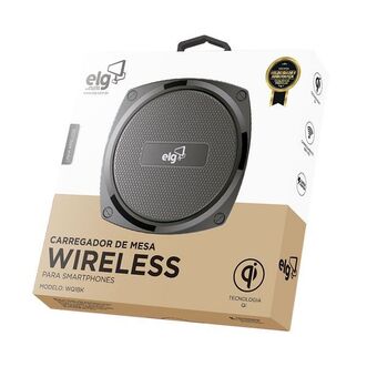 Carregador sem fio elg wq1bk indução