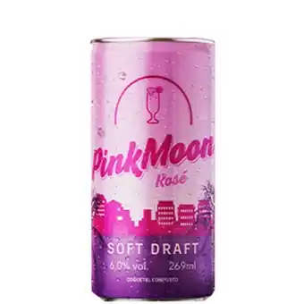 Supermercados Rena Chopp vinho pink moon 269ml rose oferta