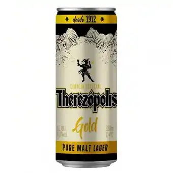 X Supermercados Cerveja lager puro malte gold therezópolis 350ml oferta