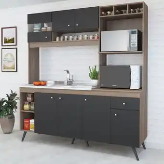 Cozinha compacta retro sabrina teka fellicci