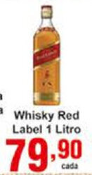 Rossi Supermercado Whisky Red Label 1L oferta