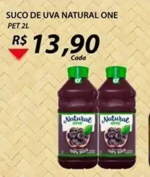 Suco de Uva Natural One pet 2L