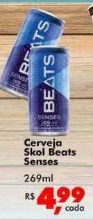 Big Box Cerveja Skol Beats Senses oferta