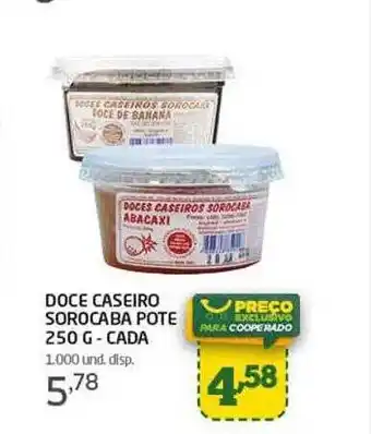 Doce Caseiro Sorocaba Pote Cada