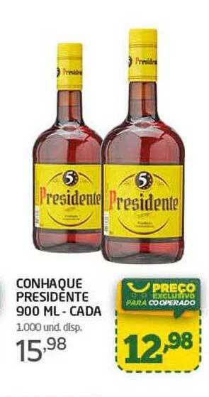 Cooper Conhaque Presidente - Cada oferta