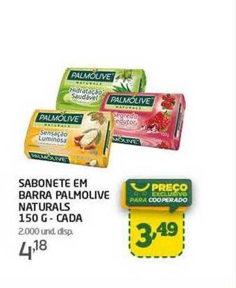 Cooper Sabonete Em Barra Palmolive Naturals - Cada oferta