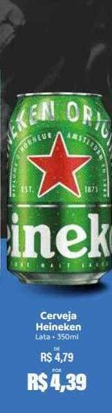Hiperideal Supermercados Cerveja Heineken Lata oferta