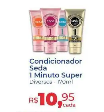 Condicionador Seda 1 Minuto Super 170ml