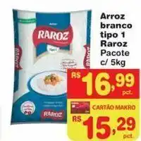 Makro Arroz raroz 5kg oferta