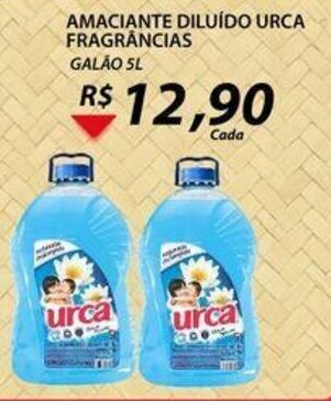 Assaí Atacadista Amaciante Diluido Urca Frag. 5L oferta