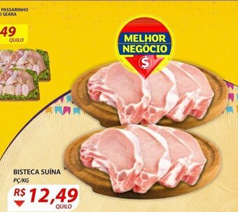 Assaí Atacadista Bisteca Suina oferta