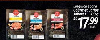 Comper Linguiça Seara Gourmet Varios Sabores oferta