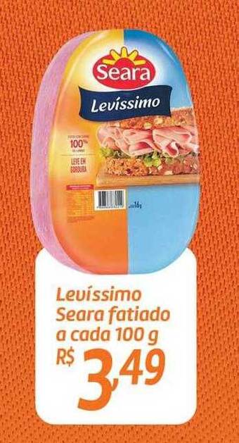 Comper Levissimo Seara Fatiado oferta