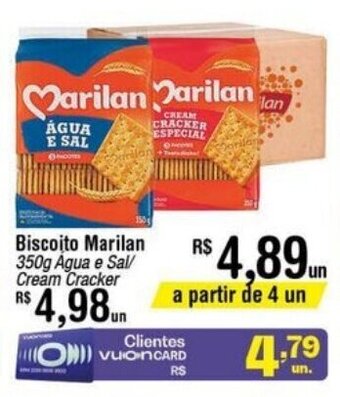 Fort Atacadista Biscoito Marilan 350g oferta