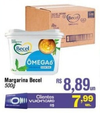 Fort Atacadista Margarina Becel 500g oferta