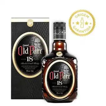 Pão de Açúcar Whisky old parr 18 anos - 750 ml oferta