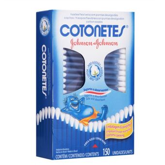 Hastes flexíveis cotonetes