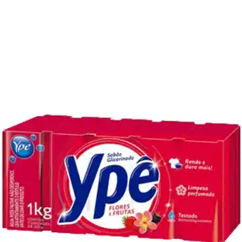 Extrabom Supermercados Sabao barra ype 5x200g verm(flor/ fruta oferta