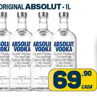 Dom Atacadista Vodka Absolut oferta