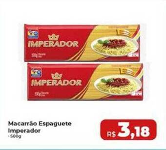 Rebouças Supermercados Macarrão Espaguete Imperador oferta