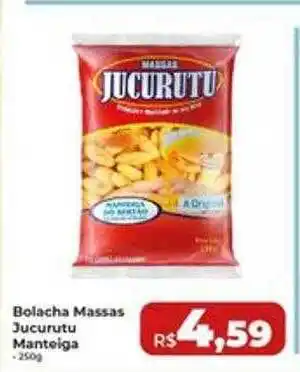 Bolacha Massas Jucurutu Manteiga