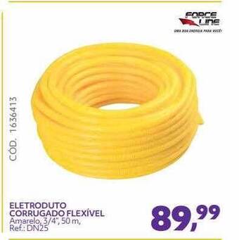 Telhanorte Force Line Eletroduto Corrugado Flexível oferta