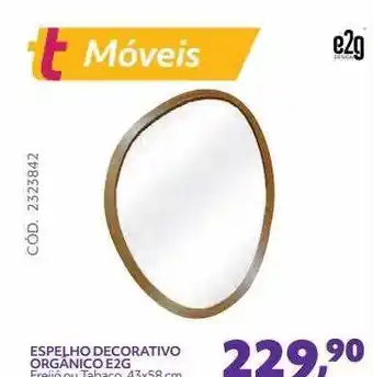 Espelho Decorativo Orgânico E2g